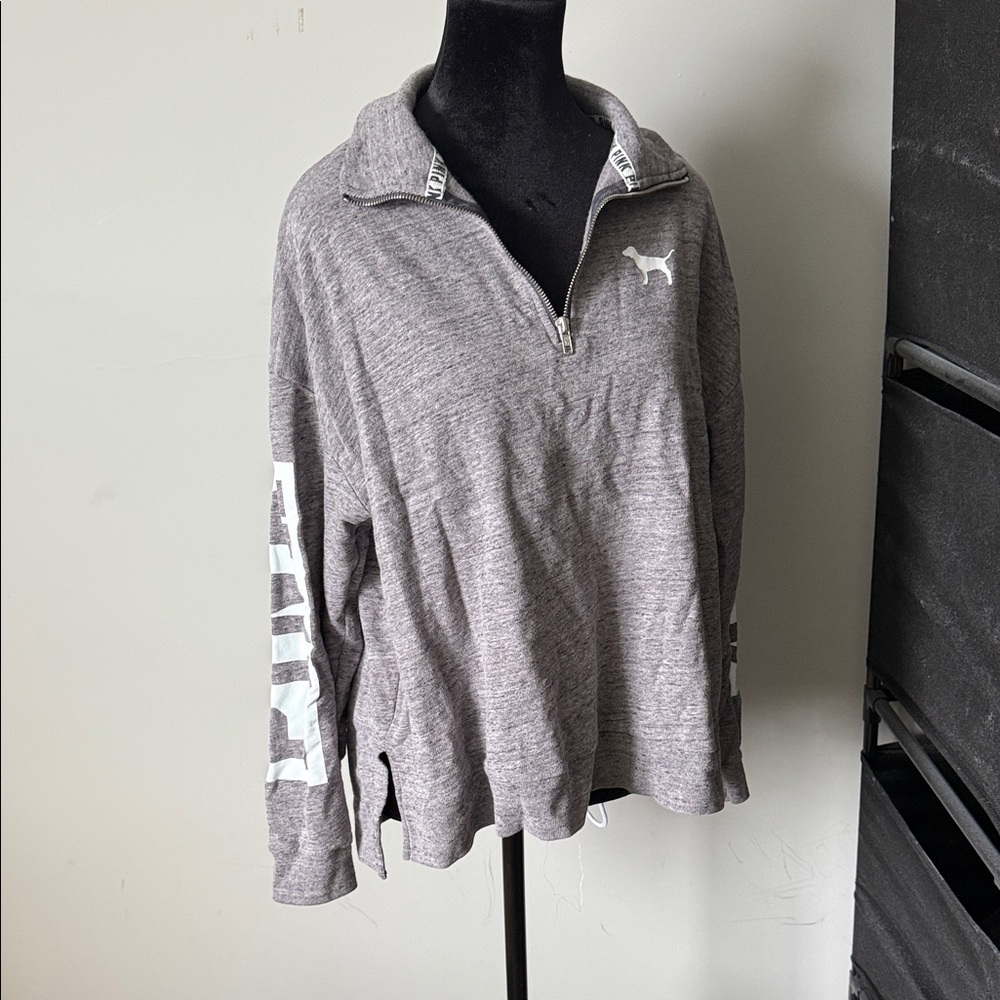 PINK Victoria's Secret Heather Gray Pullover